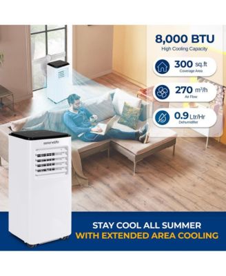 Portable Air Conditioner and Heater 8000 BTU with Dehumidifier Mode Air Conditioner