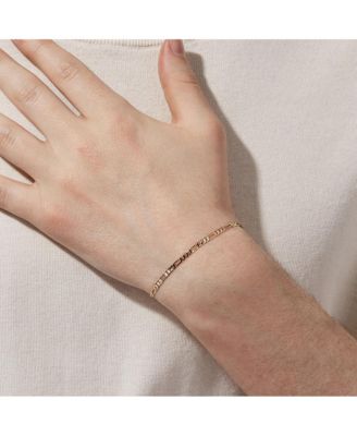 Figaro Chain Bracelet - Elijah Regular