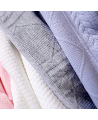 Lavender Knit Blanket