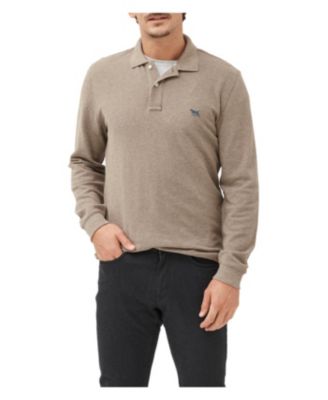 Men's The Gunn Long Sleeve Slim Fit Polo Shirt