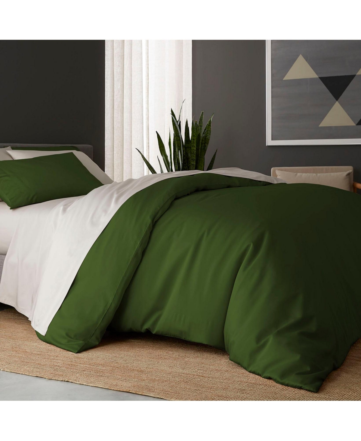 Doz by Sijo Cooling Bamboo Duvet Cover Set, 100% Viscose, Organically Grown