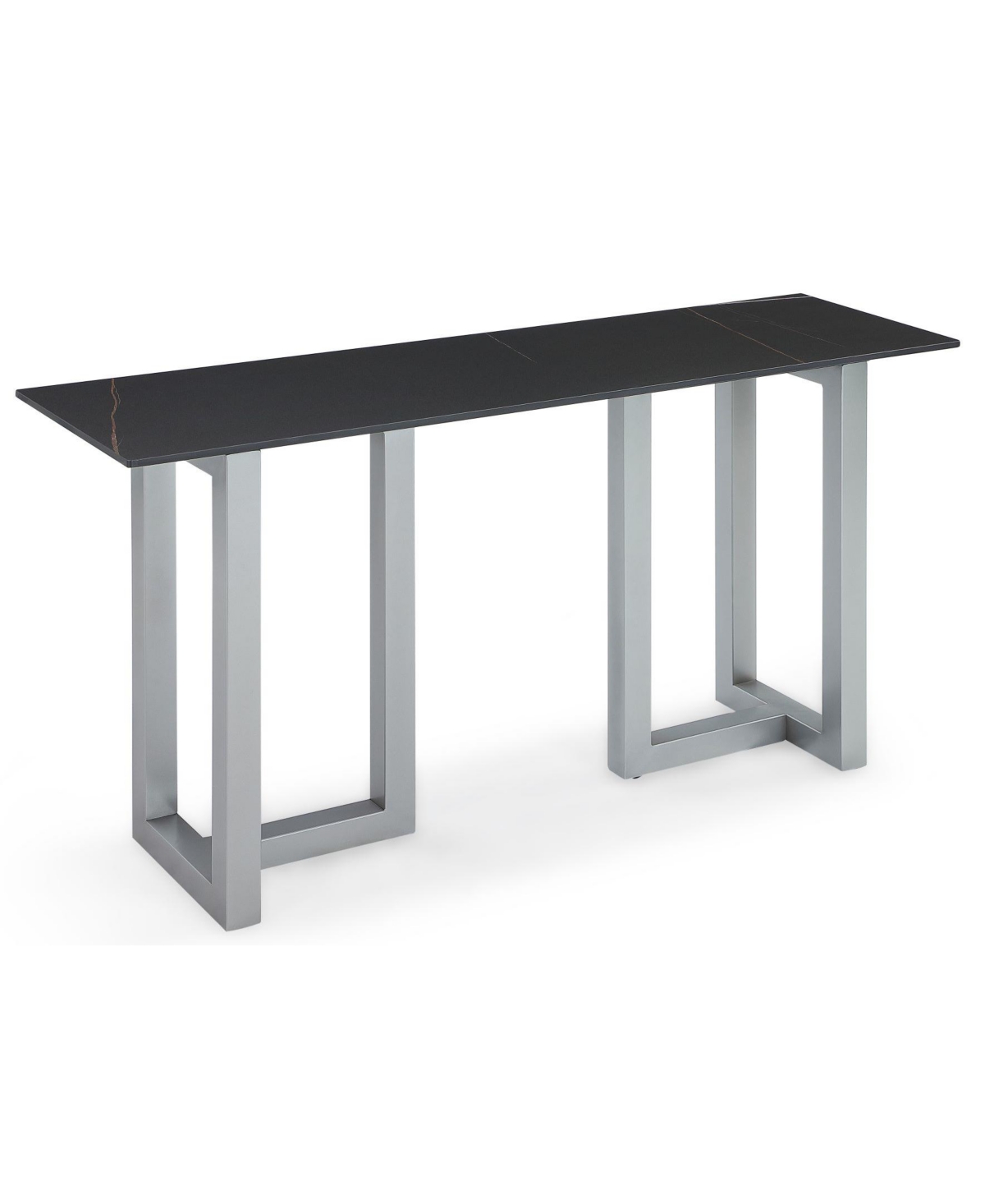 Macy's Furniture Emila 54" Sintered Stone Mix And Match Console Table