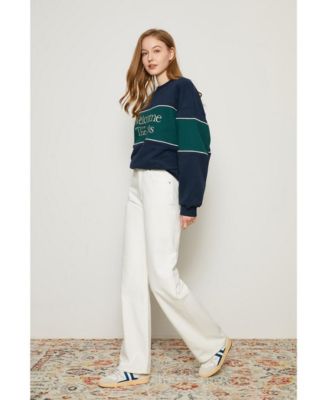 Coney Island Whitefish High Rise Wide Jeans