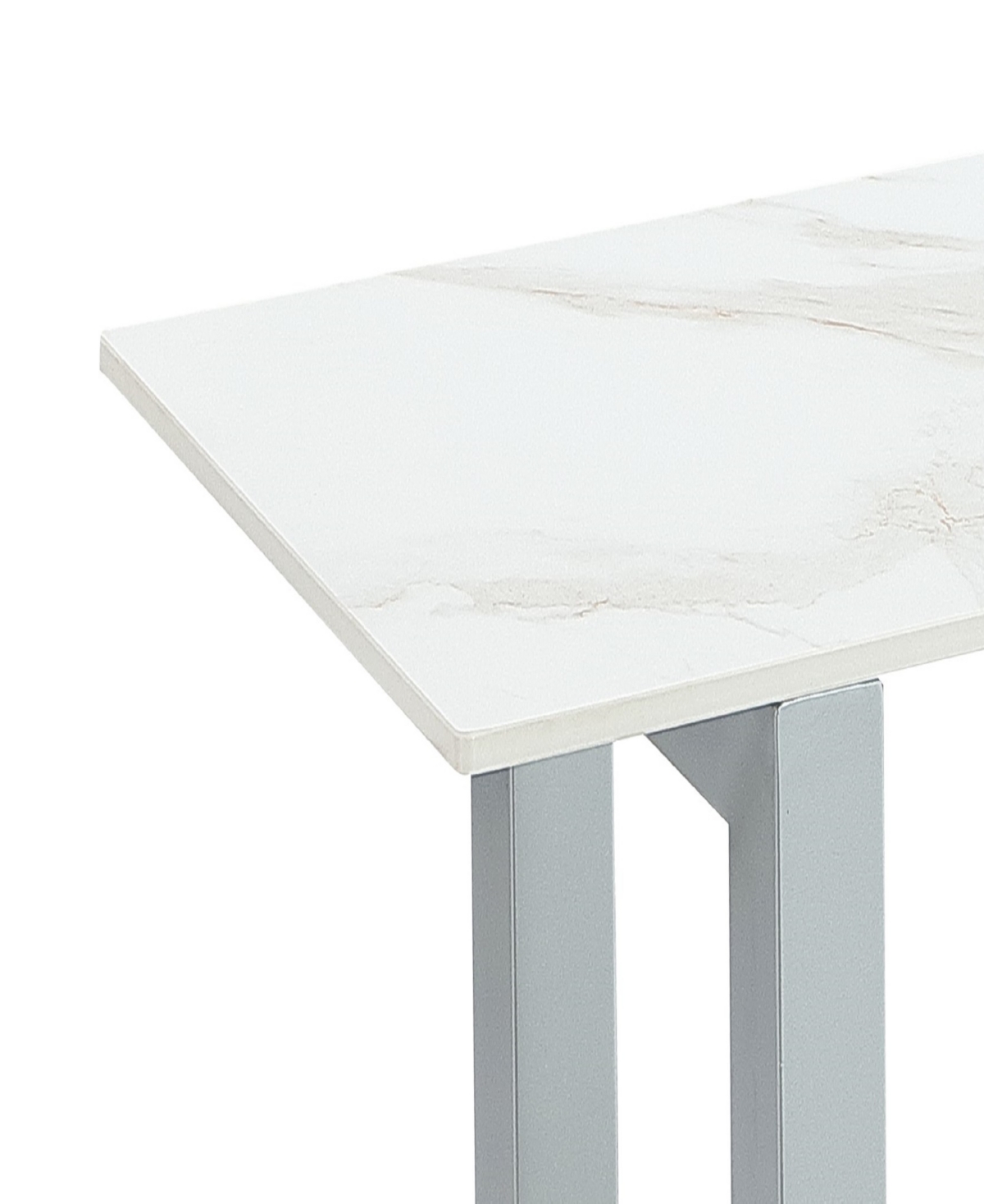 Macy's Furniture Emila 54" Sintered Stone Mix And Match Console Table