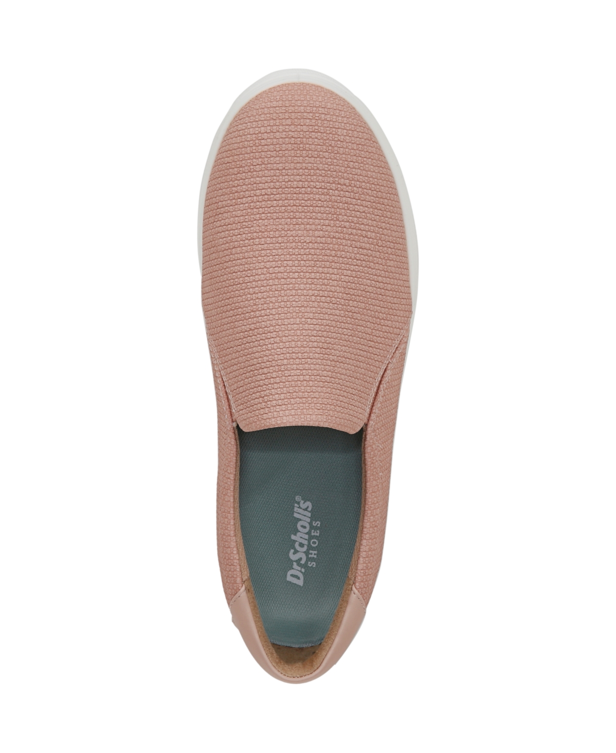 Shop Dr. Scholl's Women's Madison Cloud Slip On Sneakers In Blush Pink Faux Leather