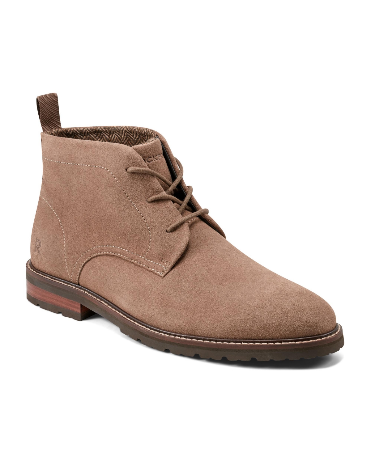 Rockport Men s Classic Break Chukka Boots Dark Brown Leather Smart Closet