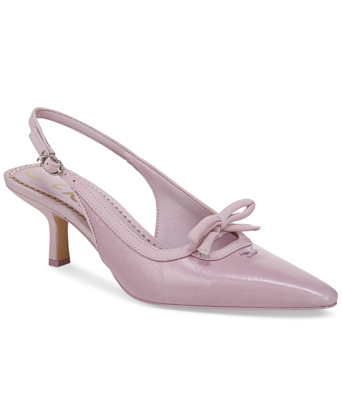 Women's Cassidy Slingback Kitten-Heel Pumps - Pale Orchid
