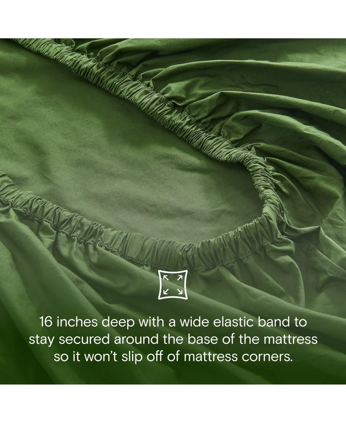 Doz by Sijo 100% Gots Certified Organic Percale Cotton Sheet Set, Hotel Crisp Cool, Breathable