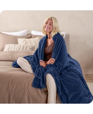 Microplush Textured Blanket