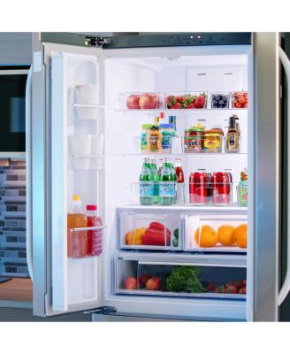 20 Pack Clear Plastic Storage Bins with Handle