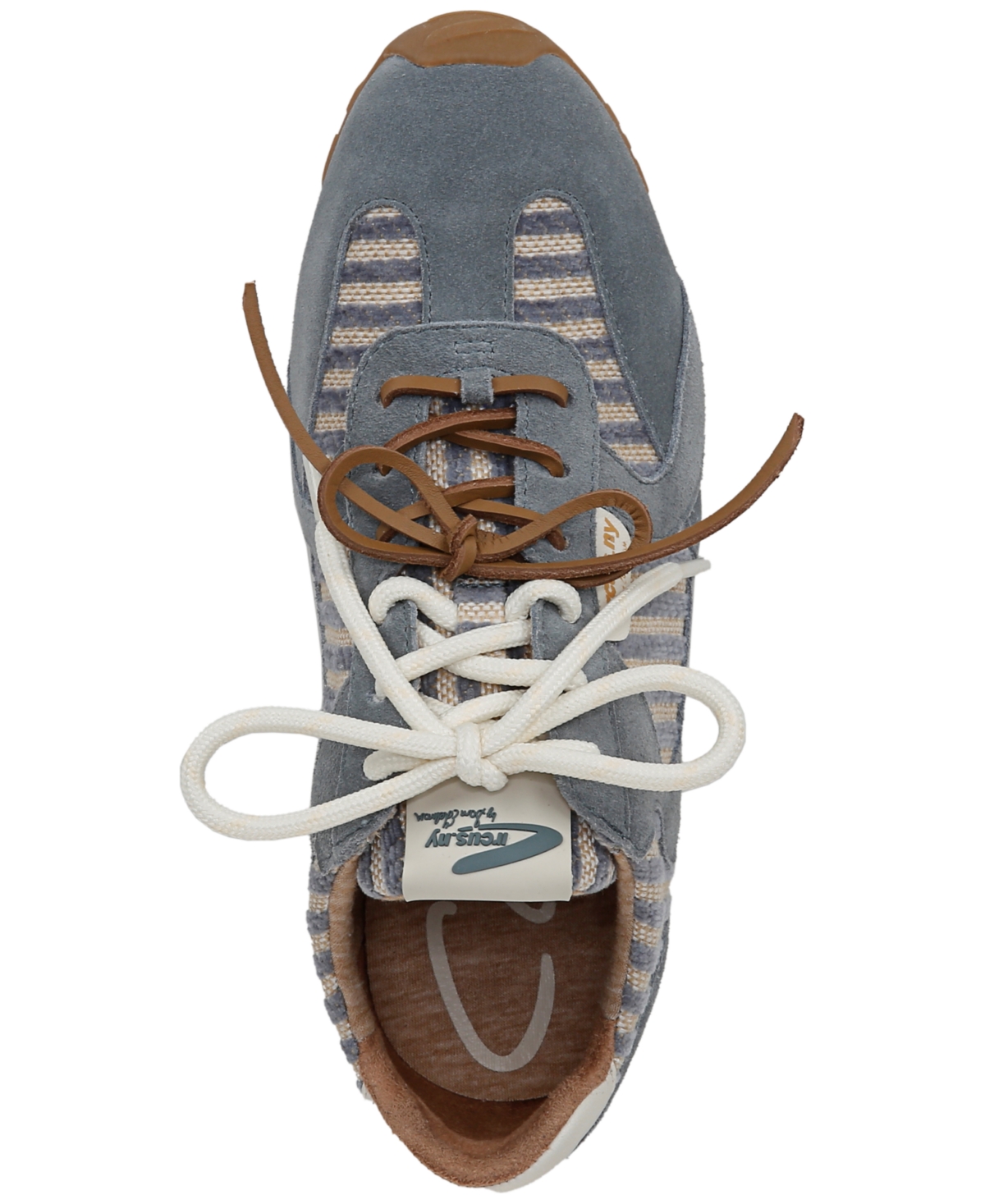 Shop Circus Ny By Sam Edelman Women's Nash Lace-up Sneakers In Breeze Blue,dark Vanilla Bean