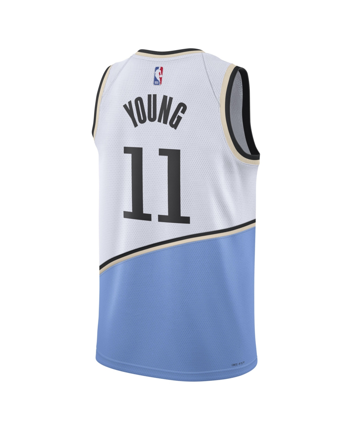 Nike Men's and Women'sTrae Young Atlanta Hawks 2024/25 City Edition Finished Swingman Jersey - White