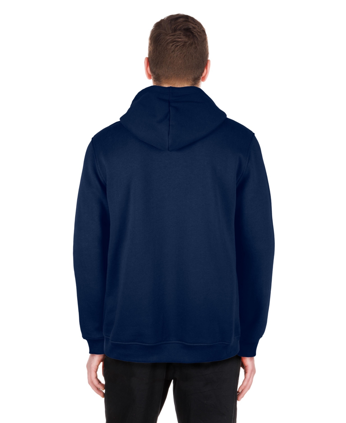 NEW ERA MEN'S NAVY DENVER NUGGETS 2024/25 CITY EDITION PULLOVER HOODIE 