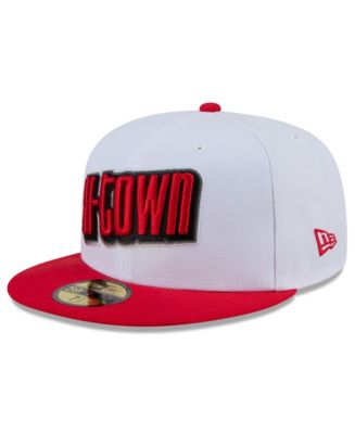 New Era Men's White Houston Rockets 2024/25 City Edition 59FIFTY Fitted ...