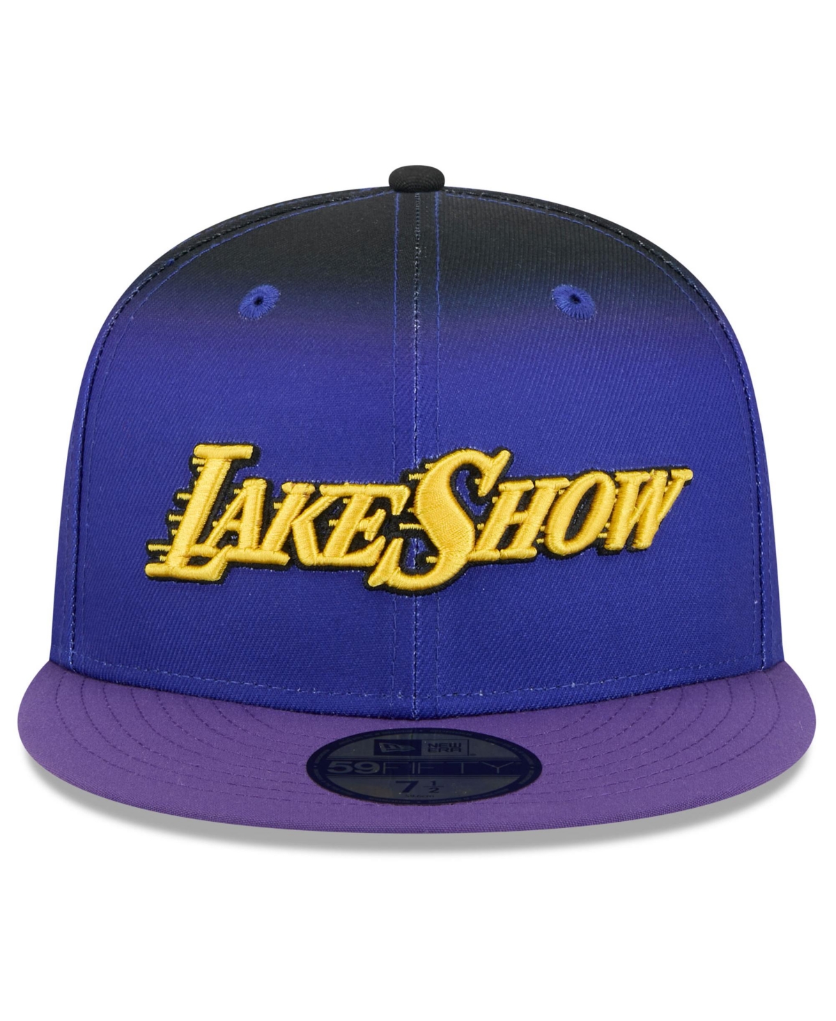 New Era Men'sLos Angeles Lakers 2024/25 City Edition 59FIFTY Fitted Hat - Purple