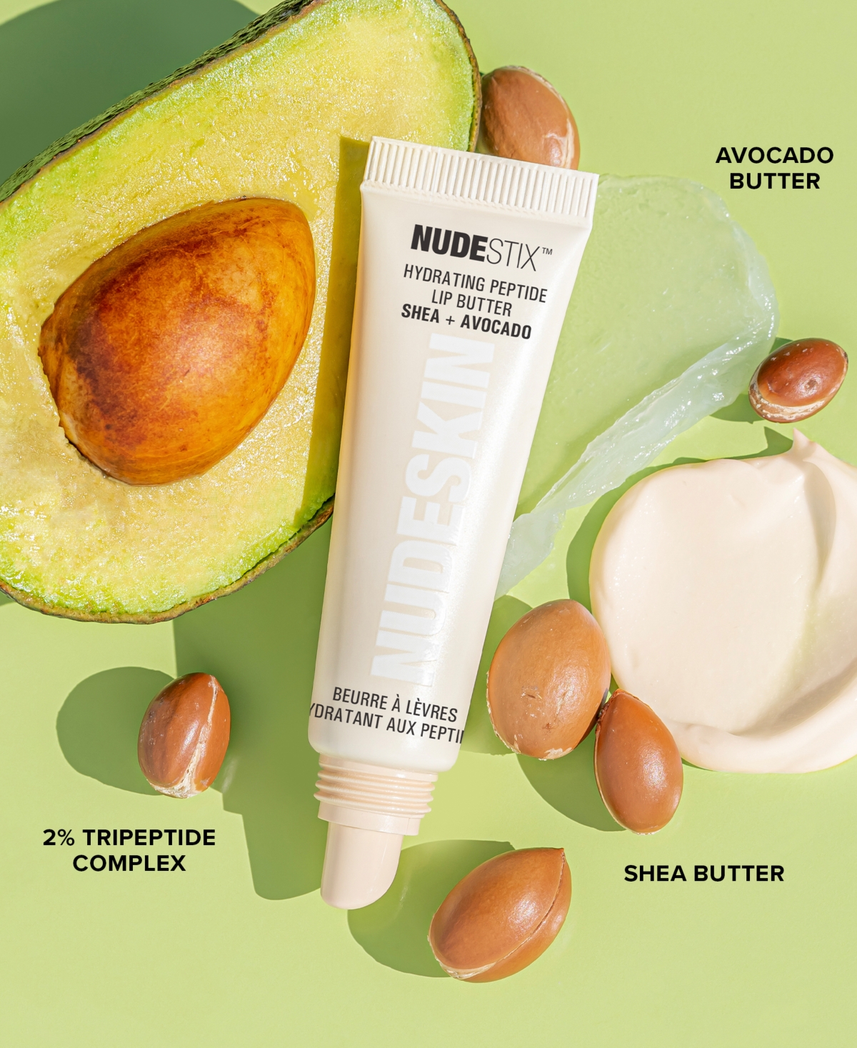 Nudestix 2-pc. Nudeskin Hydrating Peptide Lip Butter Set, Exclusively At Macy's In No Color