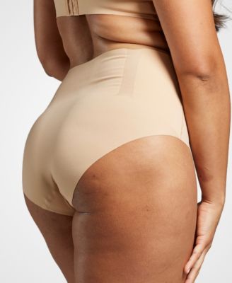 Women's Comfortable Tummy-targeting No-Show Shapewear Brief