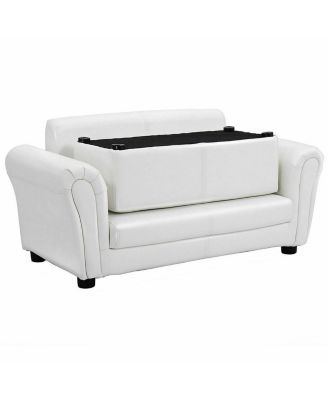 Soft Kids Double Sofa with Ottoman