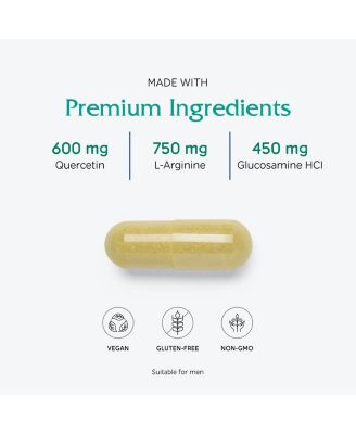 Bladder Ease - Herbal Bladder Supplement with Vitamin A, Bioflavonoids & Quercetin - 180 Capsules