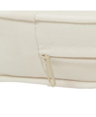 5 Pieces Patio Rattan Furniture with 2 Ottomans and Tempered Glass Table