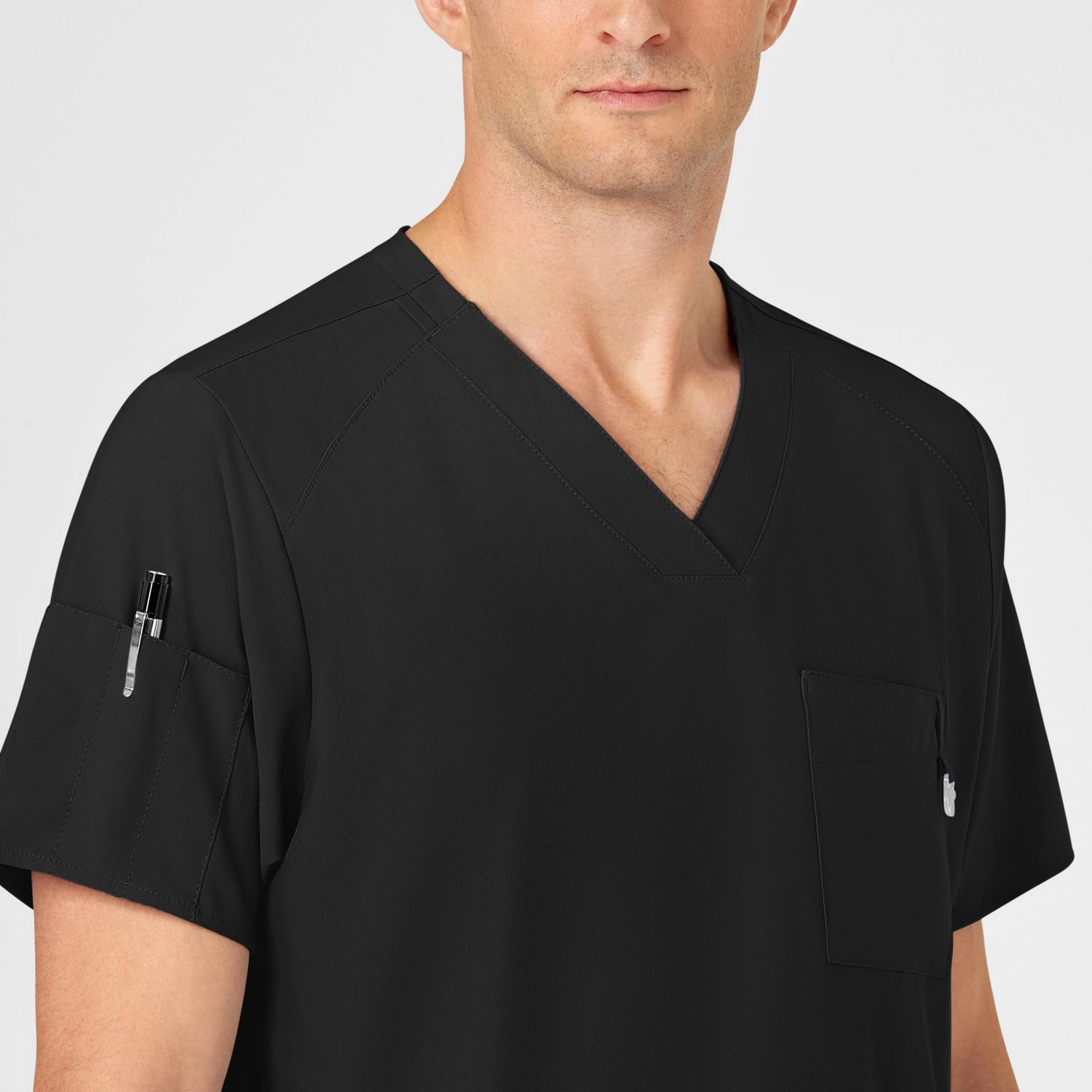 Men's W123 V-Neck Scrub Top