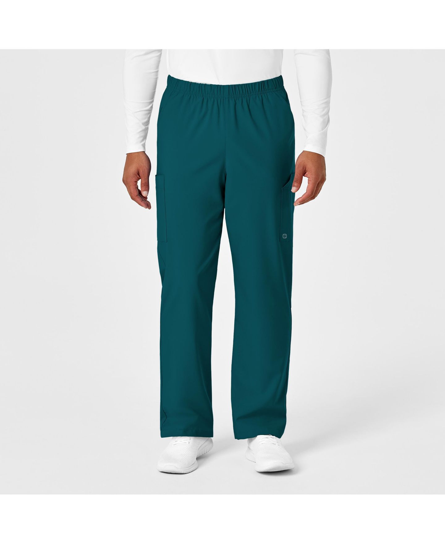 Брюки Wink Plus Size W123 Unisex Multi-Cargo Scrub Pant Regular, цвет: Синий, вариант 1 — фото 6