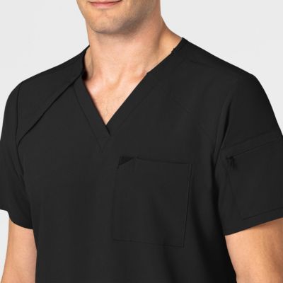 Men's RENEW EZ Zip Scrub Top