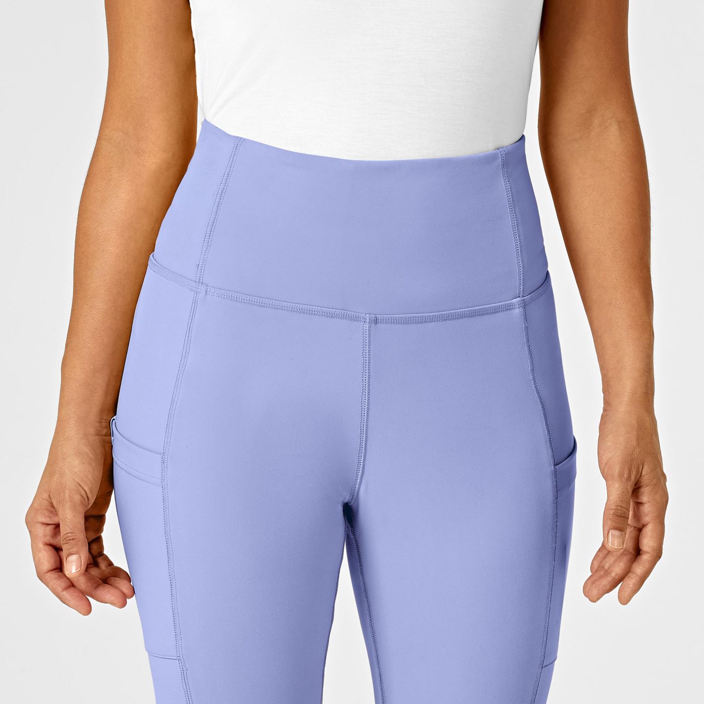 Женские брюки Wink Renew Straight Leg Yoga Scrub Pant Regular, цвет: Синий — фото 4