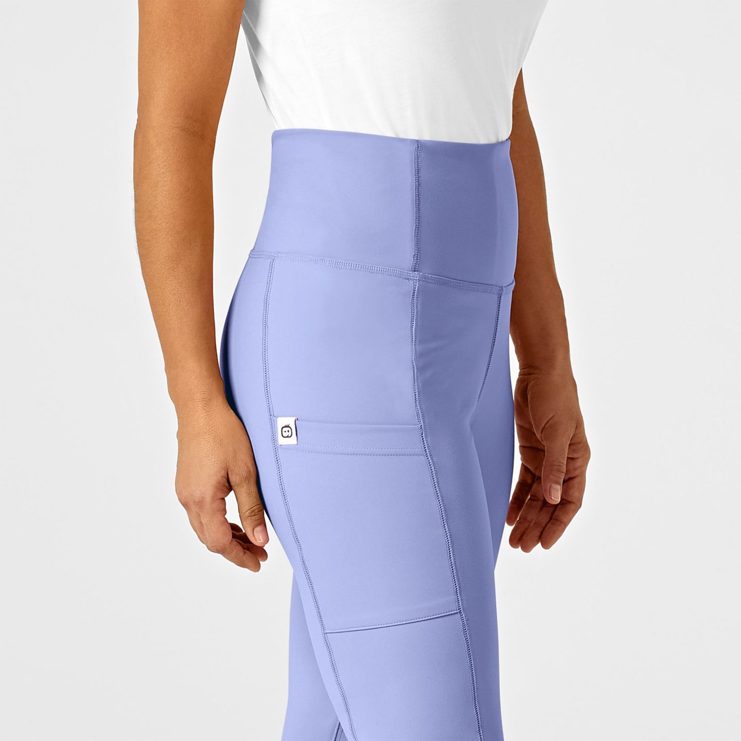 Женские брюки Wink Renew Straight Leg Yoga Scrub Pant Regular, цвет: Синий — фото 5