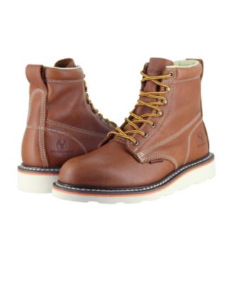 Men's 6” Soft Toe Work Boots for Men – Safety Footwear – Electrical Hazard Rated
