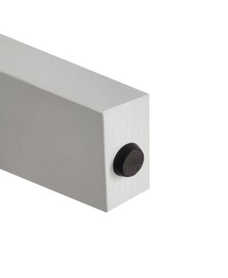 - Sendero Wooden Chairside Side End Table with Drawer and Open Storage Shelf