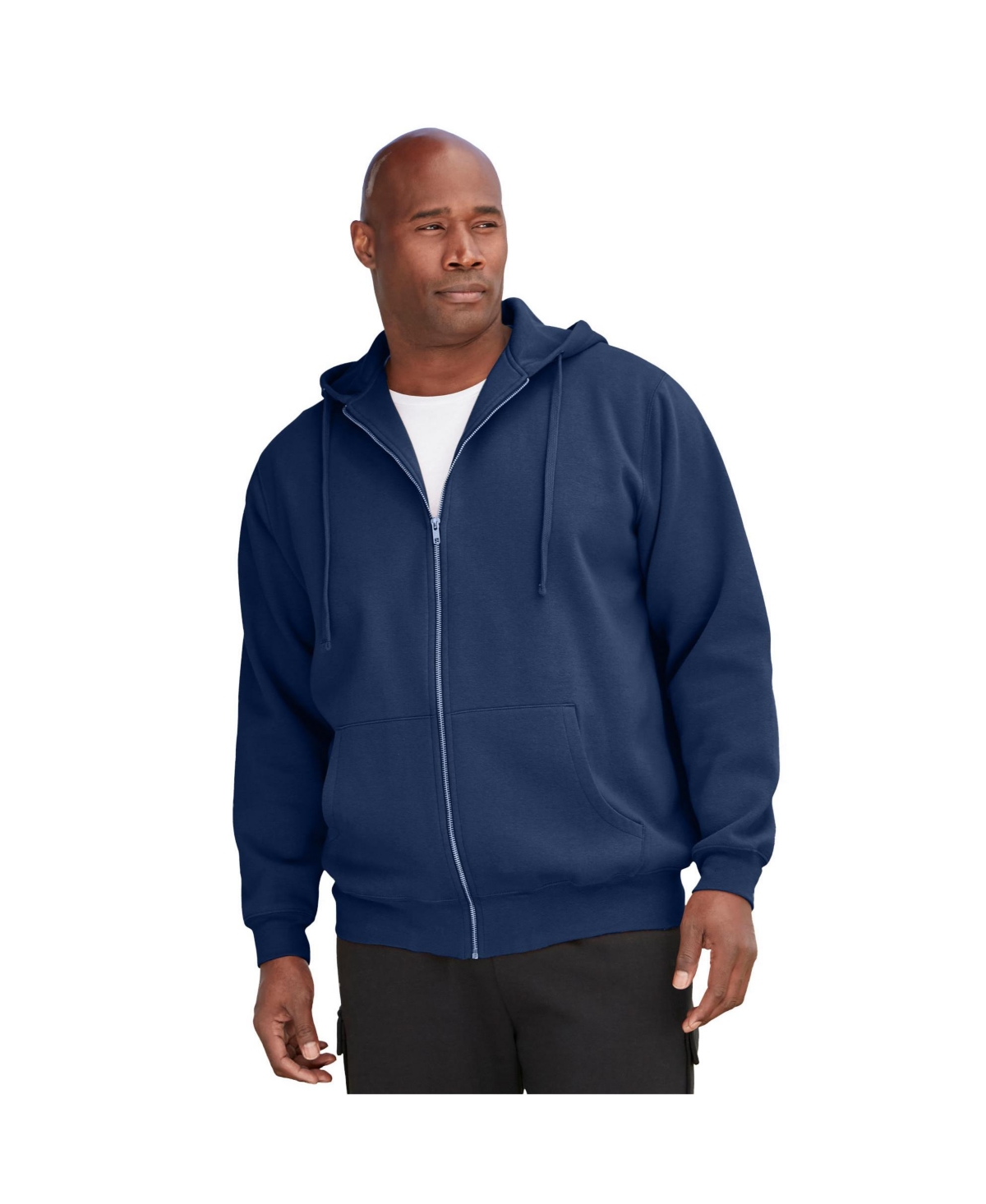 KingSize Big & Tall Fleece Zip-Front Hoodie