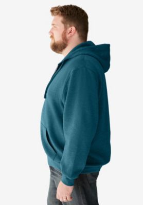 Tall Fleece Zip-Front Hoodie