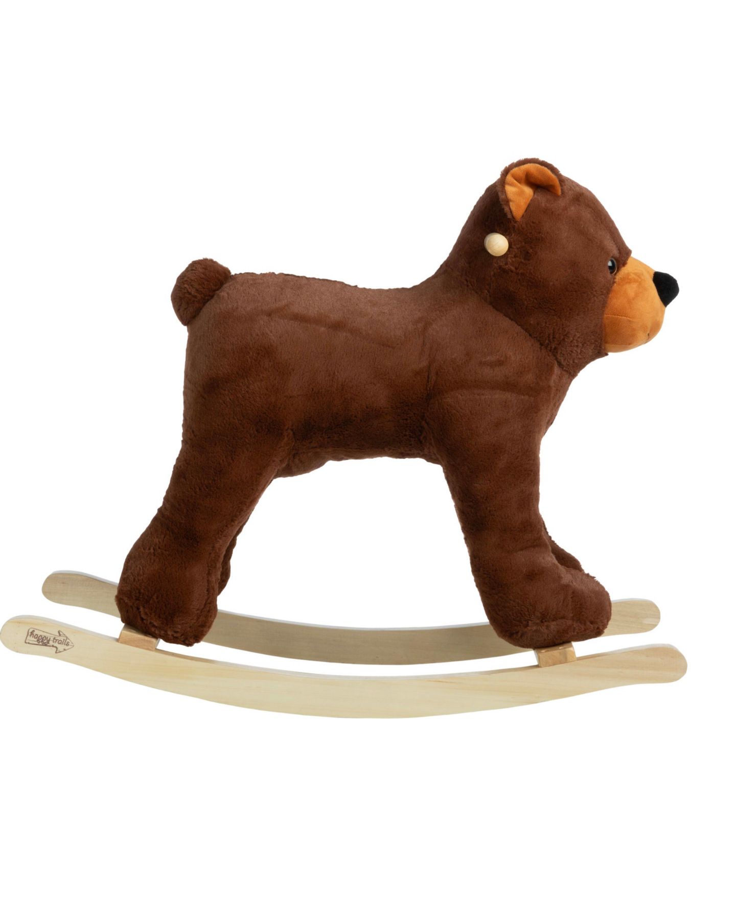 Детская мягкая игрушка Trademark Global Happy Trails Plush Bear Rocking Horse, 1 Rider, от 3 лет — фото 2
