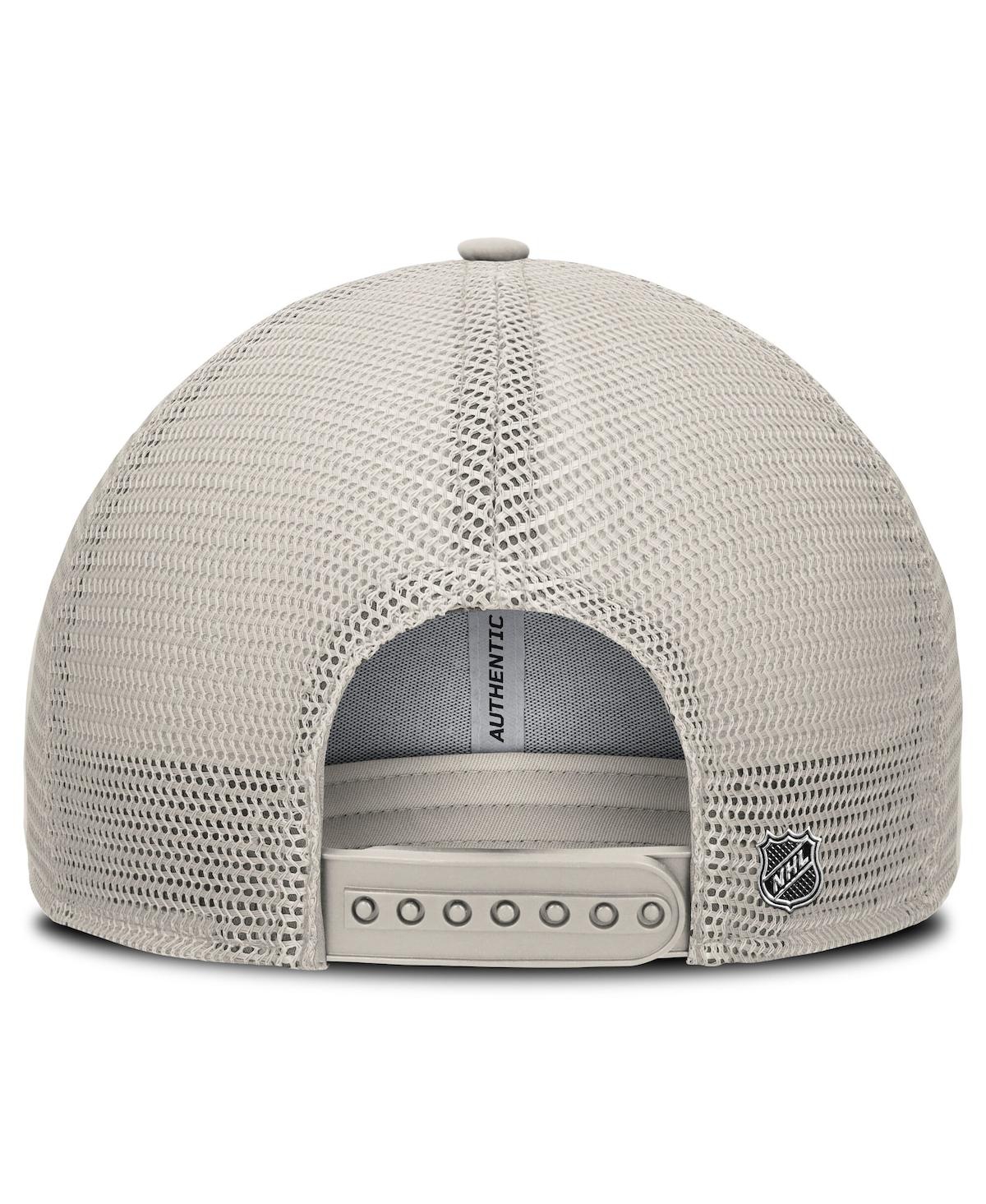 Fanatics Women's Tan Vegas Golden Knights Authentic Pro Road Trucker Adjustable Hat In Tan