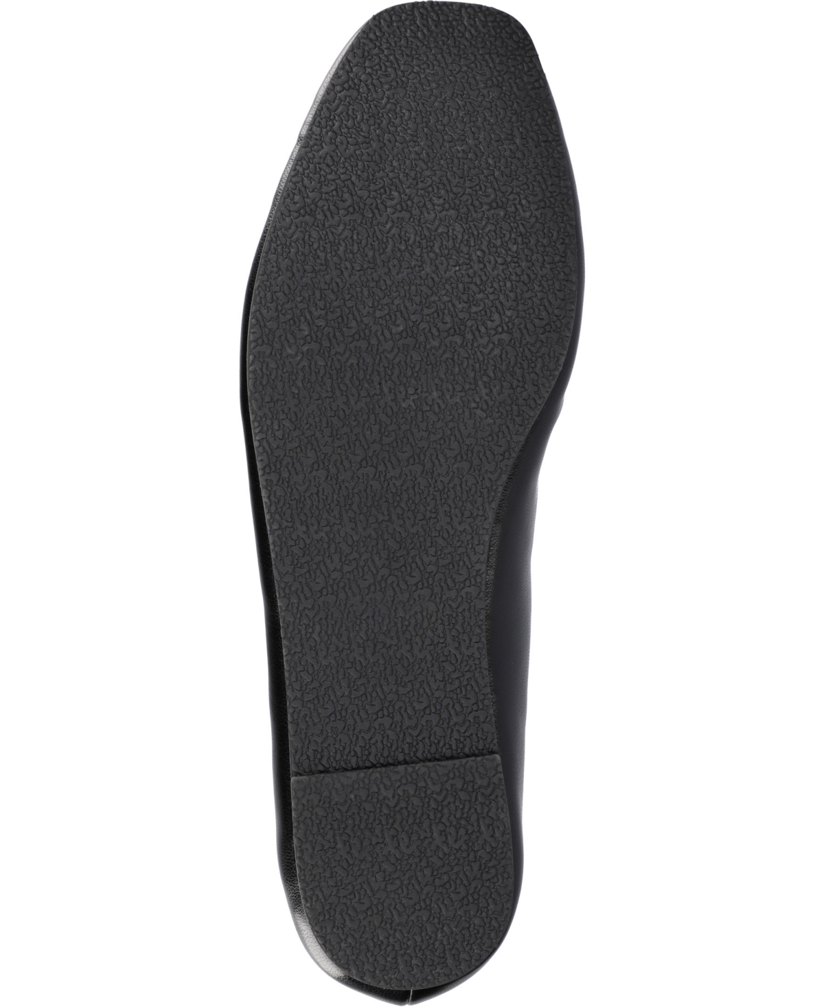 Journee Collection Callee Keyhole Square Toe Flat In Black