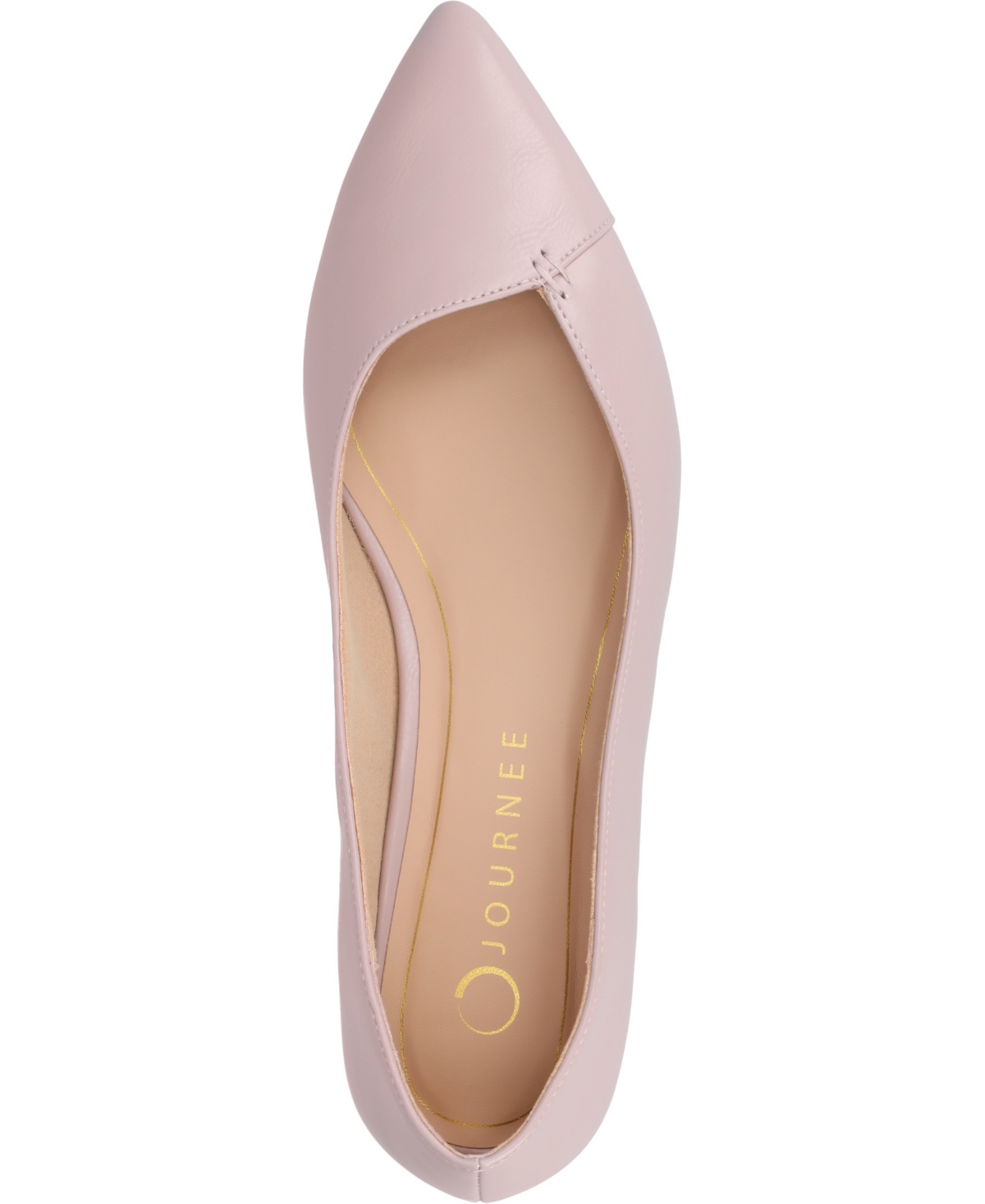 Shop Journee Collection Women's Carmin Pointed Toe Flats In Lilac