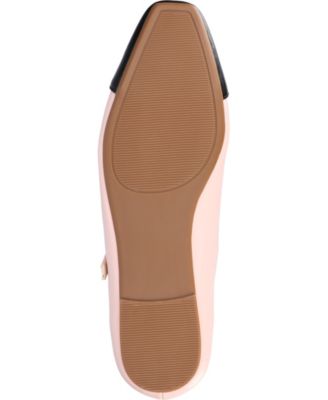 Women's Theah T-Strap Cap Toe Mary Jane Flats