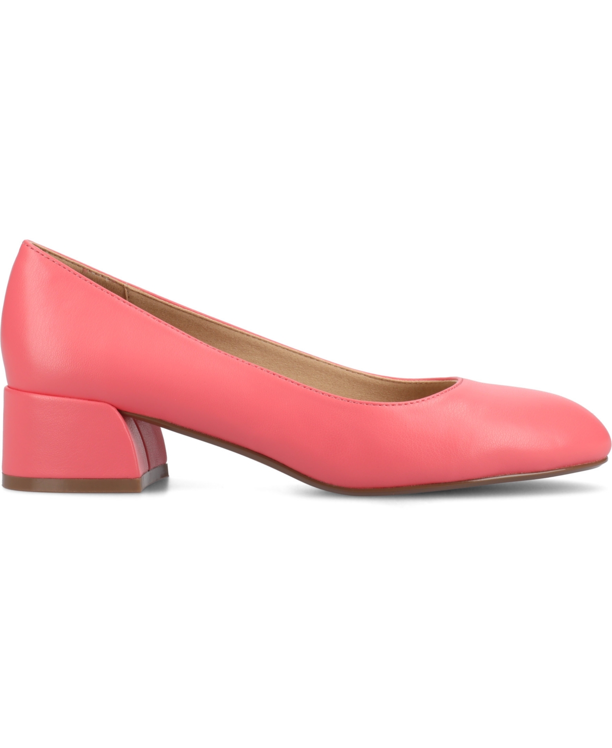 Journee Collection Journee Womens Saarii Wide Width Pumps In Coral