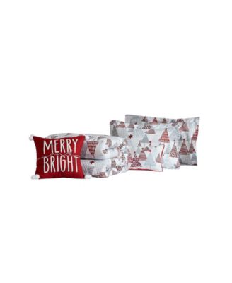 Merry and Bright 5-Pc. Comforter Set, Twin/Twin XL