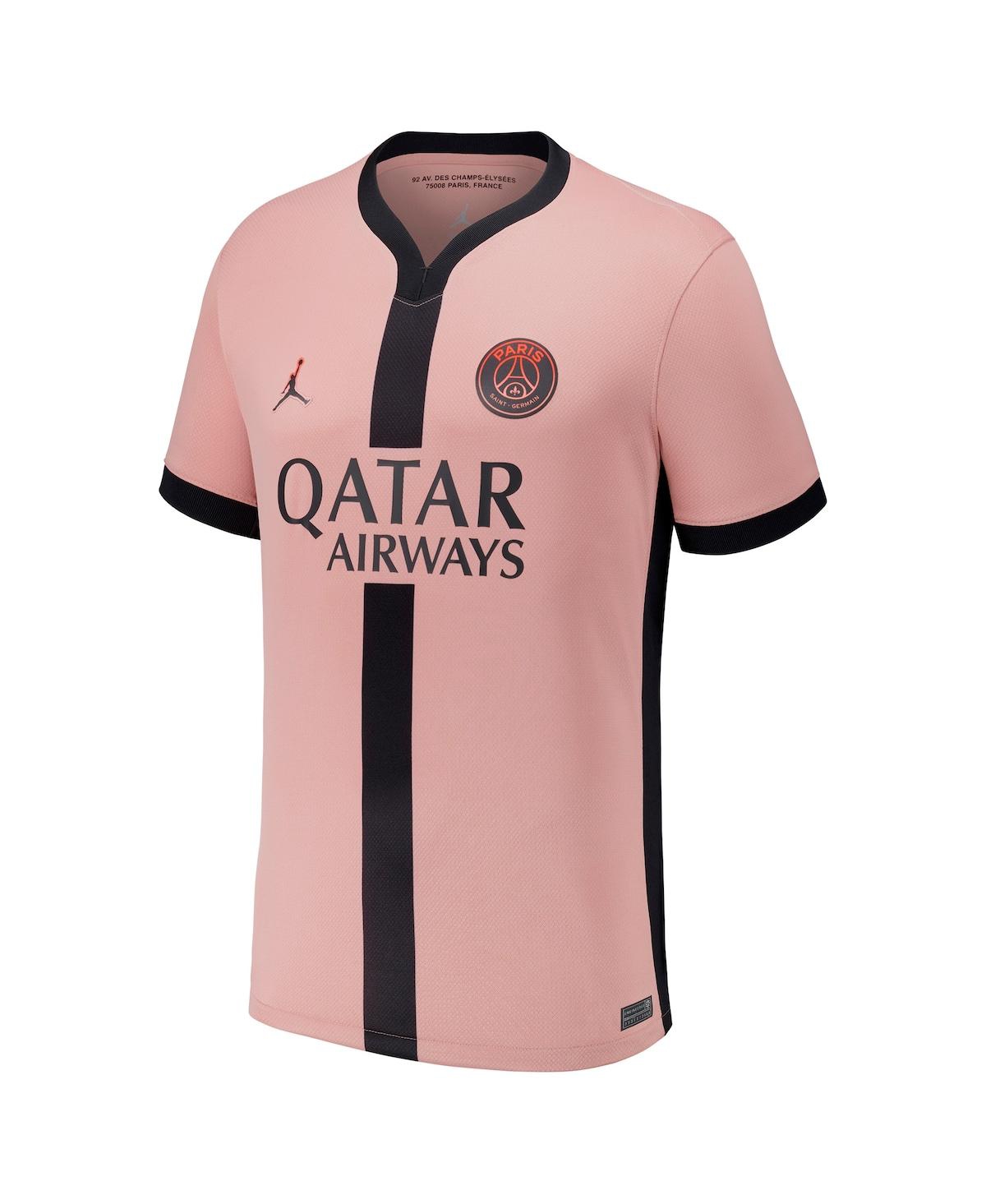 Jordan Big Boys and GirlsParis Saint-Germain 2024/25 Third Replica Jersey - Pink