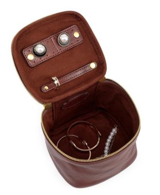 Celosia Cube Leather Jewelry Case