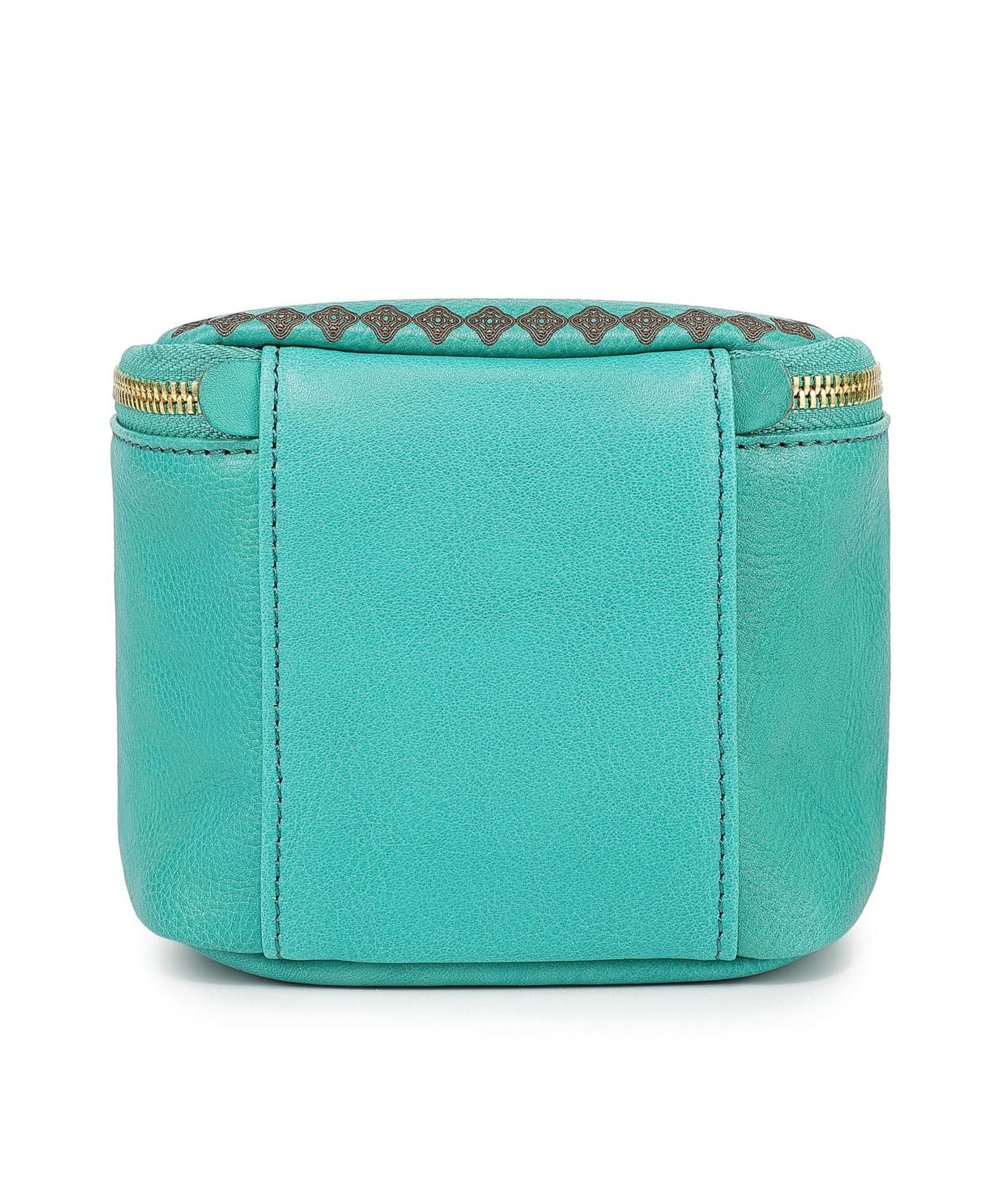 OLD TREND Celosia Cube Leather Jewelry Case, цвет: Аквамариновый — фото 10
