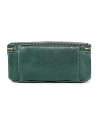 Celosia Rectangular Leather Jewelry Case