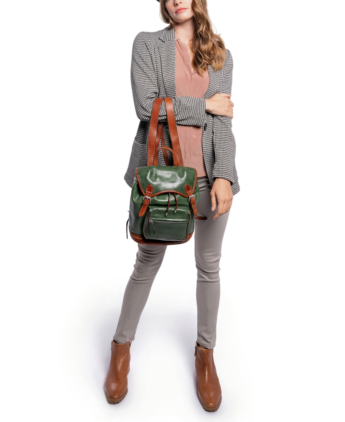 Old Trend Ficus Backpack In Green