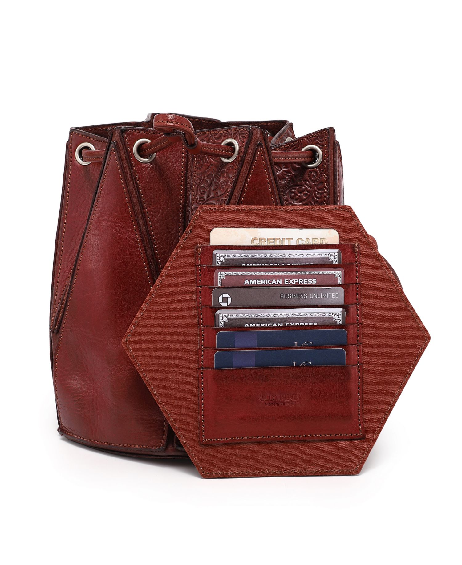 Prism Mini Convertible Bucket Crossbody Handbag