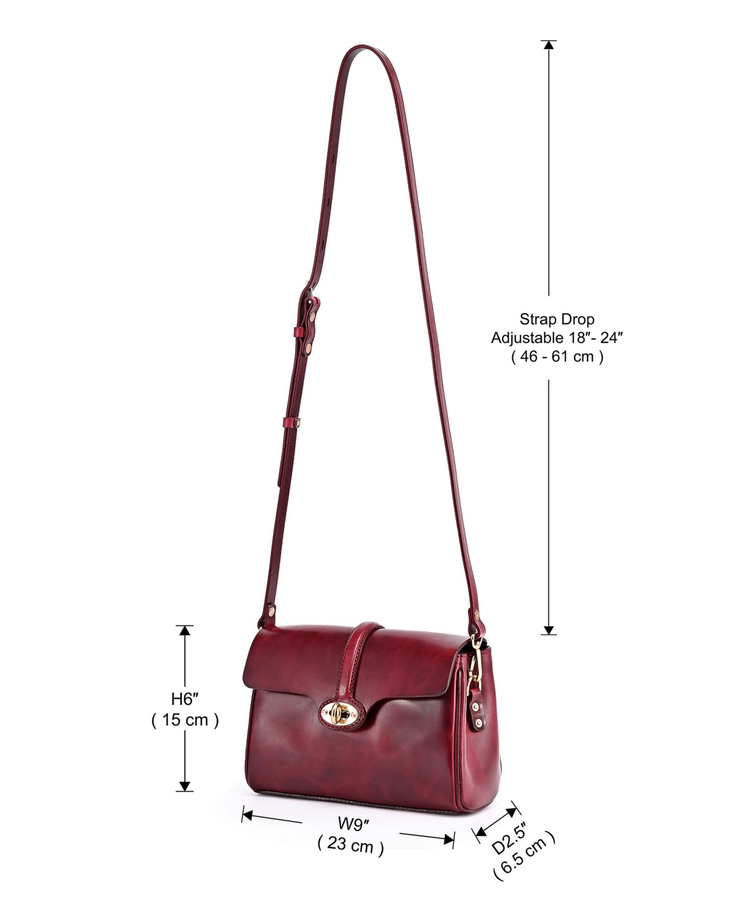 Laurel Vintage Crossbody Bag