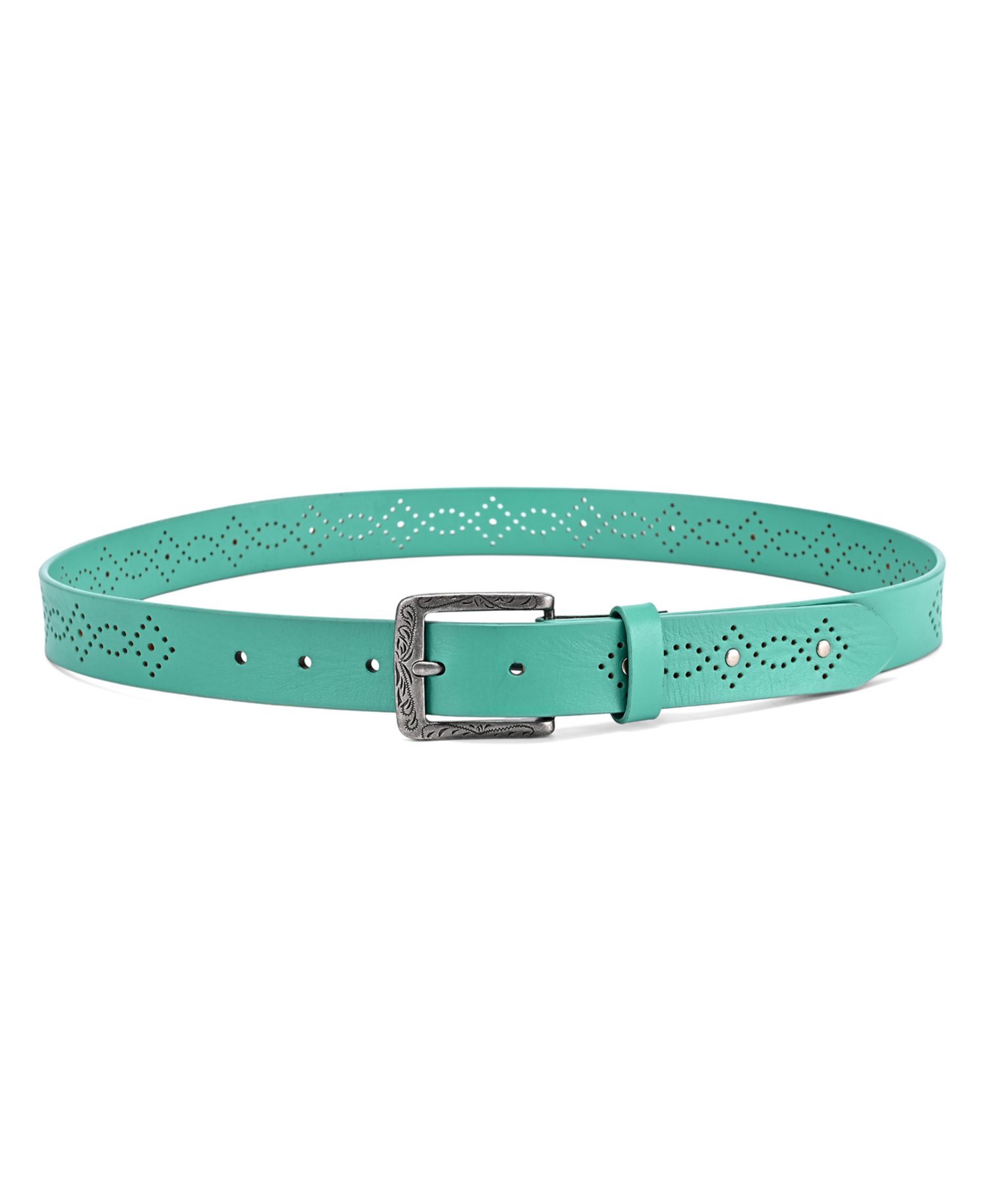 Women's Daisy Blossom Leather Belt