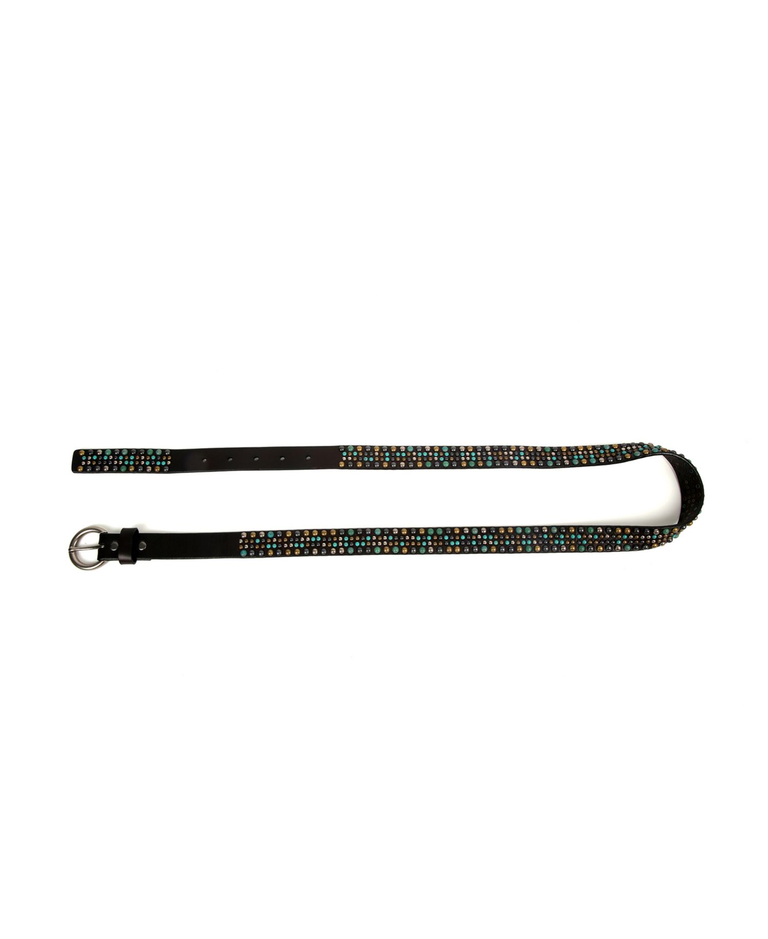 Women's Amazonite Leather Belt