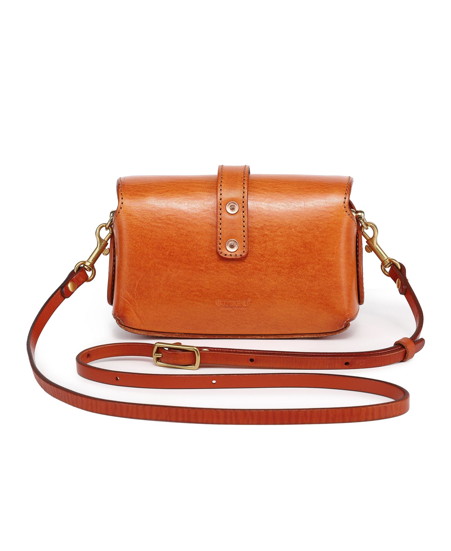 Женская сумка OLD TREND Pamela Crossbody, цвет: Карамельный — фото 8